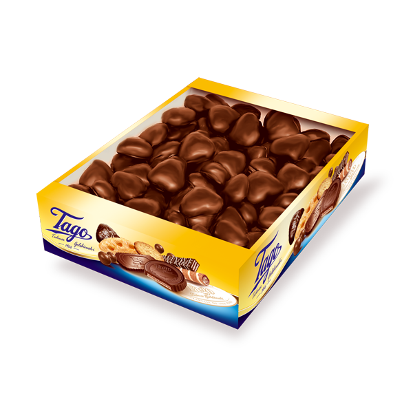 CIASTKA TAGO PIERNIKOWE SERCA 2,5 KG LUZ