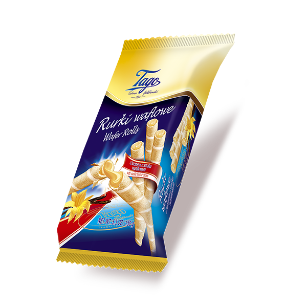 CIASTKA TAGO RURKI WANILIOWE 3KG LUZ