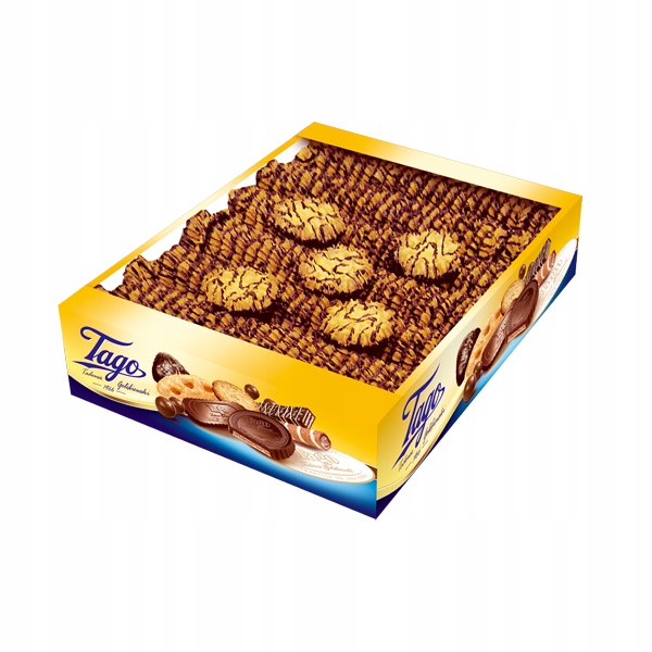 CIASTKA TAGO SNIEZYNKI DEKOROWANE 2 KG LUZ