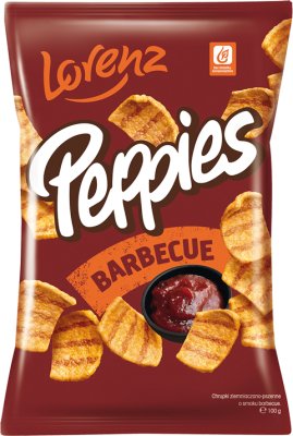 [5905187005099] CHRUPKI PEPPIES BECON BBQ 100G*8 LORENZ