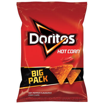 [5900259118653] DORITOS HOT CORN 180G*9 FRITO LAY